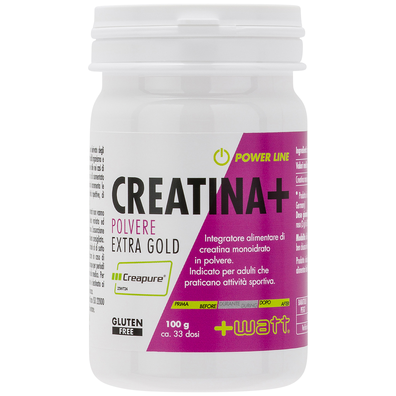 +WATT Creatina+ ExtraGold polvere